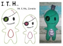 ITH - Halloween Mr. & Mrs. Zombie